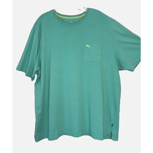 Tommy Bahama Men's Short Sleeve Navy Crew Neck T-Shirt XXL EUC